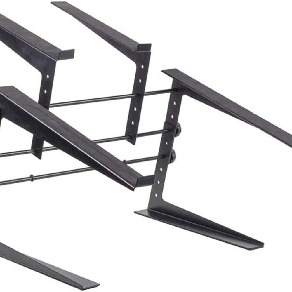 Headliner Covina Portable Dual DJ Controller Stand; Adjustable and Durable DJ - Picture 4 of 10